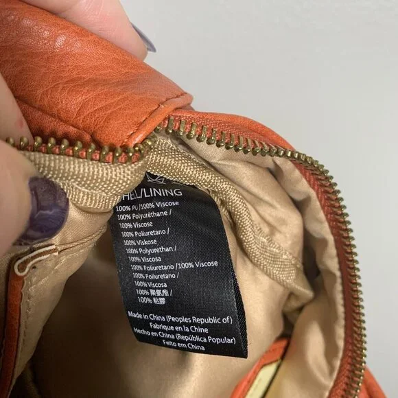 Anthropologie Urban Originals Liberty Rust Crossbody Sling Satchel Bag - Picture 12 of 15